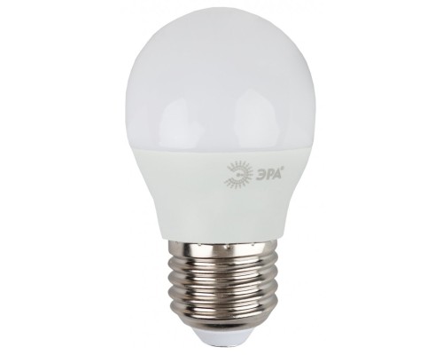 LED P45-9W-827-E27 ЭРА (диод, шар, 9Вт, тепл, E27) (10/100/3000) LED P45-9W-827-E27 ЭРА (диод, шар, 9Вт, тепл, E27) (10/100/3000)