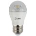 Лампа светодиодная ЭРА E27 7W 2700K прозрачная LED P45-7W-827-E27-Clear Б0017243