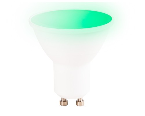 Светодиодная лампа LED MR16 5W+RGB 3000K-6400K (теплый, белый, дневной) Smart Ambrella light Bulbing (207500)