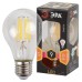 F-LED A60-9W-827-E27 ЭРА (филамент, груша, 9Вт, тепл, Е27) (10/100/1500)
