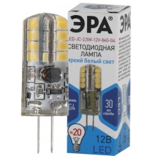 LED JC-2,5W-12V-840-G4 ЭРА (диод, капсула, 2,5Вт, нейтр, G4) (100/1000/36000)