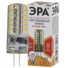 LED JC-3,5W-12V-827-G4 ЭРА (диод, капсула, 3,5Вт, тепл, G4) (100/1000/24000)