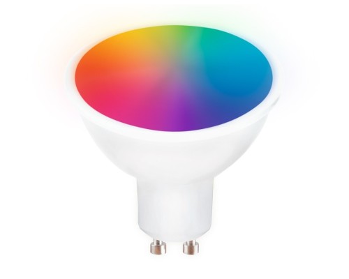 Светодиодная лампа LED MR16 5W+RGB 3000K-6400K (теплый, белый, дневной) Smart Ambrella light Bulbing (207500)