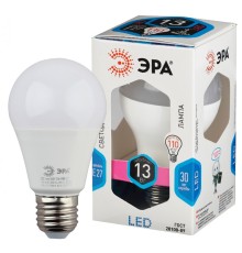 LED A60-13W-840-E27 ЭРА (диод, груша, 13Вт, нейтр, E27) (10/100/1200)