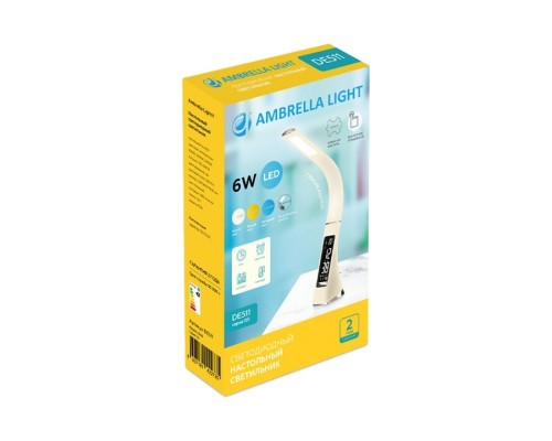 Светодиодная настольная лампа с дисплеем Ambrella light Desk DE511