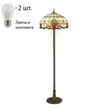 Торшер с лампочками Velante 830-805-02+Lamps E27 P45