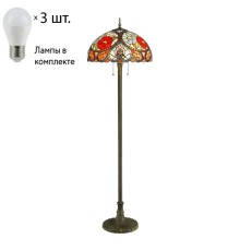 Торшер с лампочками Velante 827-805-03+Lamps E27 P45