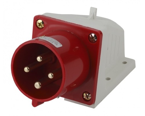 Вилка стационарная 524 3Р+РЕ 32А 380В IP44 Эра Б0032859