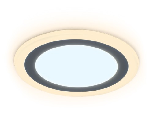 Встраиваемый точечный светильник с подсветкой Ambrella light Downlight DCR379