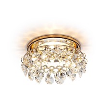 Встраиваемый светильник Ambrella light Crystal K7070 CL/G
