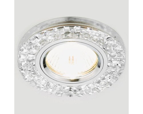 Встраиваемый светильник Ambrella light Crystal K8060 CH S