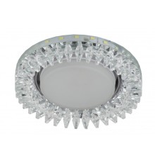 Встраиваемый светильник cо LED подсветкой Эра DK LD20 SL/WH (Б0028065)