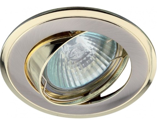 Встраиваемый светильник ЭРА Литой KL22А SN/G