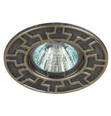 Встраиваемый светильник ЭРА Штампованный ST5 GD/SS