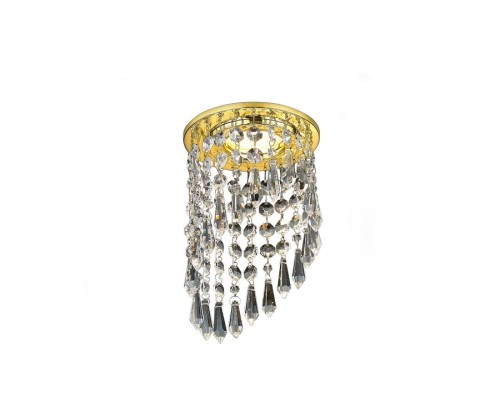 Встраиваемый светильник Ambrella light Crystal K2247 CL/G