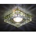 Встраиваемый светильник с LED подсветкой Ambrella light Crystal LED S251 GD