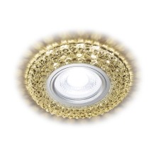 Встраиваемый светильник с LED подсветкой Ambrella light Compo spot S291 CH/W