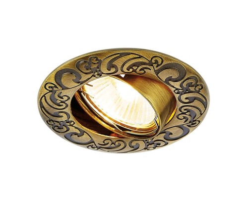 Встраиваемый точечный светильник с поворотным механизмом Iron Ambrella light 710 SB