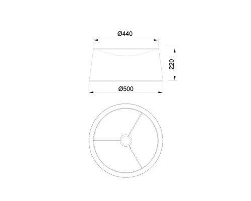 9447 Абажур RUTI RICCA MANTRA