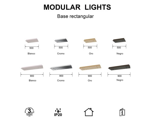 9391 Основание потолочное 14L MODULAR LIGHT FLORONES MANTRA