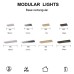 9391 Основание потолочное 14L MODULAR LIGHT FLORONES MANTRA