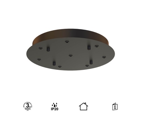 9369 Основание потолочное 8L MODULAR LIGHT FLORONE MANTRA