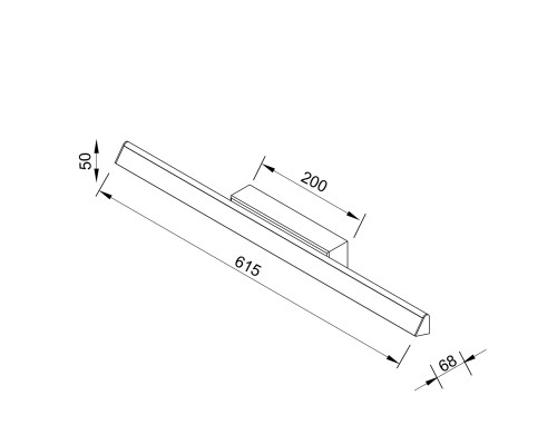 8964 Настенный светильник LINEAL MANTRA
