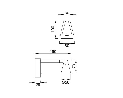 9412 Настенный светильник AFRICA MANTRA