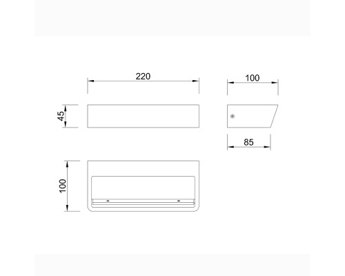 8093 Настенный светильник ALTEA MANTRA