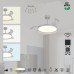 9525 Люстра потолочная-вентилятор GLASS FAN MANTRA