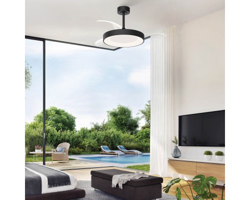 9064 Люстра-вентилятор NISEKO FAN S MANTRA