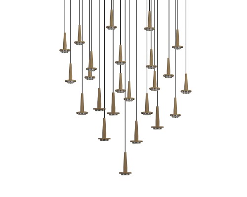 8937 Люстра подвесная БЕЗ плафонов (24) ANDROMEDA MANTRA