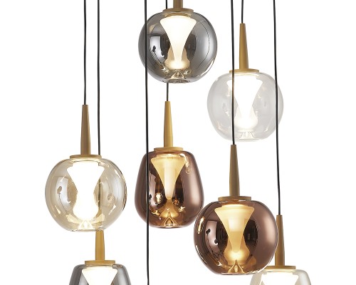 8933+8PL Люстра подвесная ANDROMEDA MANTRA