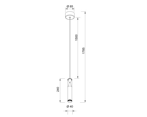8965 Подвесной светильник SPARK MANTRA