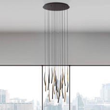 9377+9240 (24L) Подвесная люстра BOOMERANG MANTRA