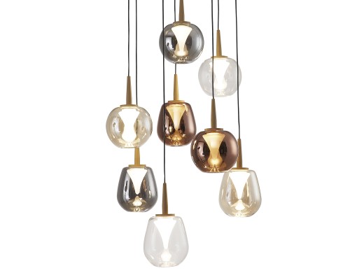 8933+8PL Люстра подвесная ANDROMEDA MANTRA