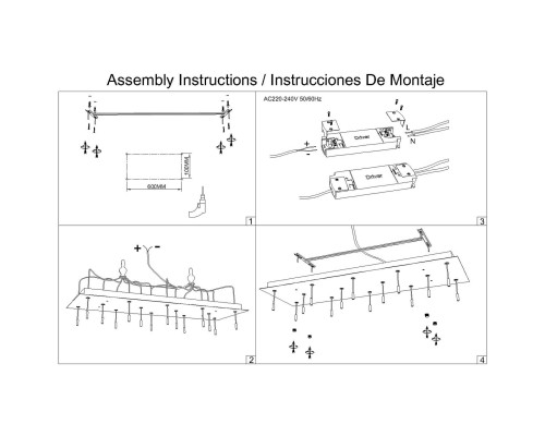 9392+9245 (14L) Подвесная люстра BOOMERANG MANTRA