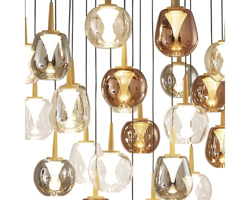 8937+24PL Люстра подвесная ANDROMEDA MANTRA