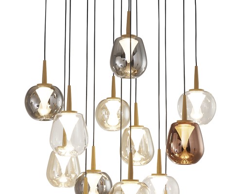 8935+14PL Люстра подвесная ANDROMEDA MANTRA