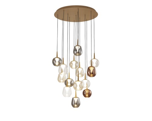 8935+14PL Люстра подвесная ANDROMEDA MANTRA