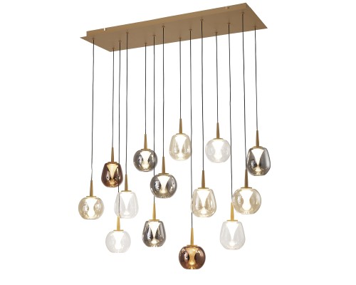 8936+14PL Люстра подвесная ANDROMEDA MANTRA