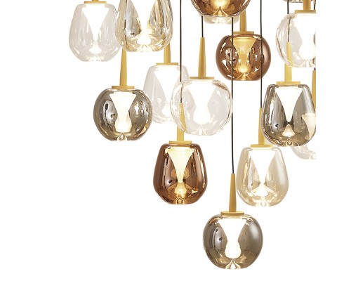 8937+24PL Люстра подвесная ANDROMEDA MANTRA