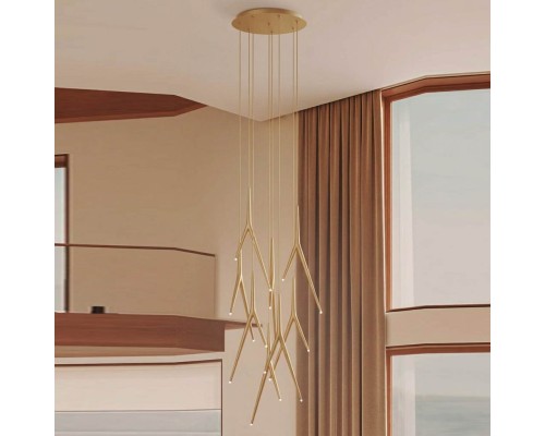 9368+9229 (8L) Подвесная люстра ARRECIFE MANTRA