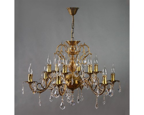 8888/6+6 AB Leaf crystal Люстра Ambiente