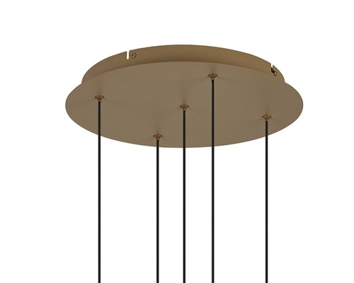 8932 Люстра подвесная БЕЗ плафонов (5) ANDROMEDA MANTRA