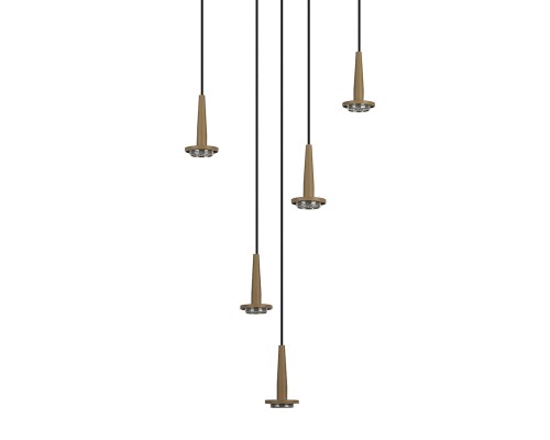 8932 Люстра подвесная БЕЗ плафонов (5) ANDROMEDA MANTRA