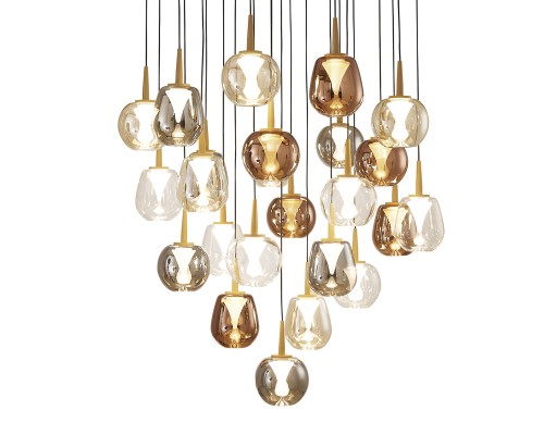 8937+24PL Люстра подвесная ANDROMEDA MANTRA