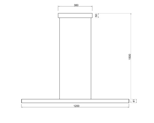 9035 Подвесной светильник LINEAL MANTRA