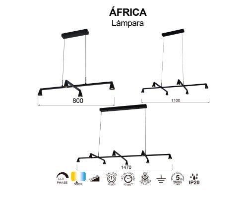 9408 Люстра подвесная AFRICA MANTRA