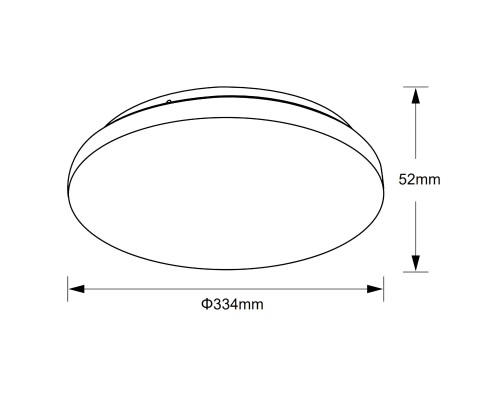 8693 Потолочный светильник ZERO CCT MANTRA